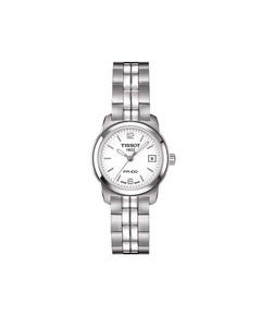 PR 100 Women's White Quartz Watch