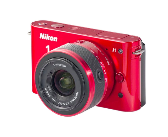 Nikon 1 J1 Two-Lens Kit красный, изображение 2