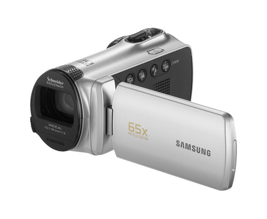 F50 Flash Memory 52x Zoom Camcorder (Silver)