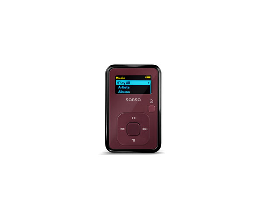 Sansa Clip+ MP3 Player (Red) - 4GB